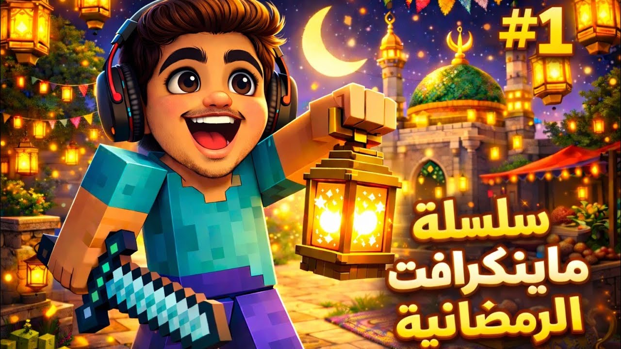 سلسلة ماينكرافت الرمضانية(1)  🌙✨️