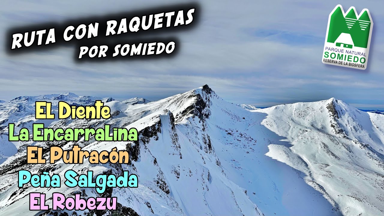 (4K) Ruta con raquetas a la ENCARRALINA, PUTRACÒN, PEÑA SALGADA y el ROBEZU