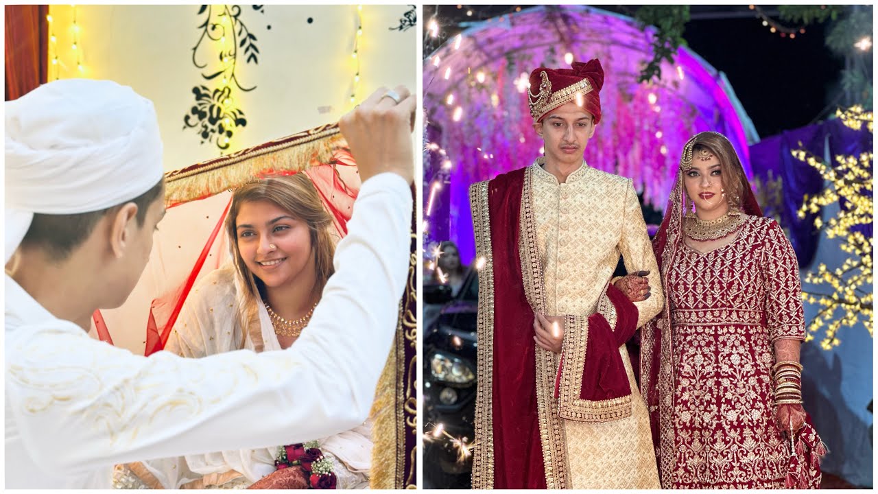 The new journey begins here 🥺❤️/ nikkah and reception  /  danish ne diye muu dikhai mai surprise🙈