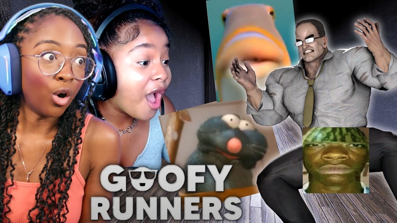 Roblox Goofy Runners с моей сестрой на САМОМ ДЕЛЕ СТРАШНАЯ И СМЕШНАЯ!!