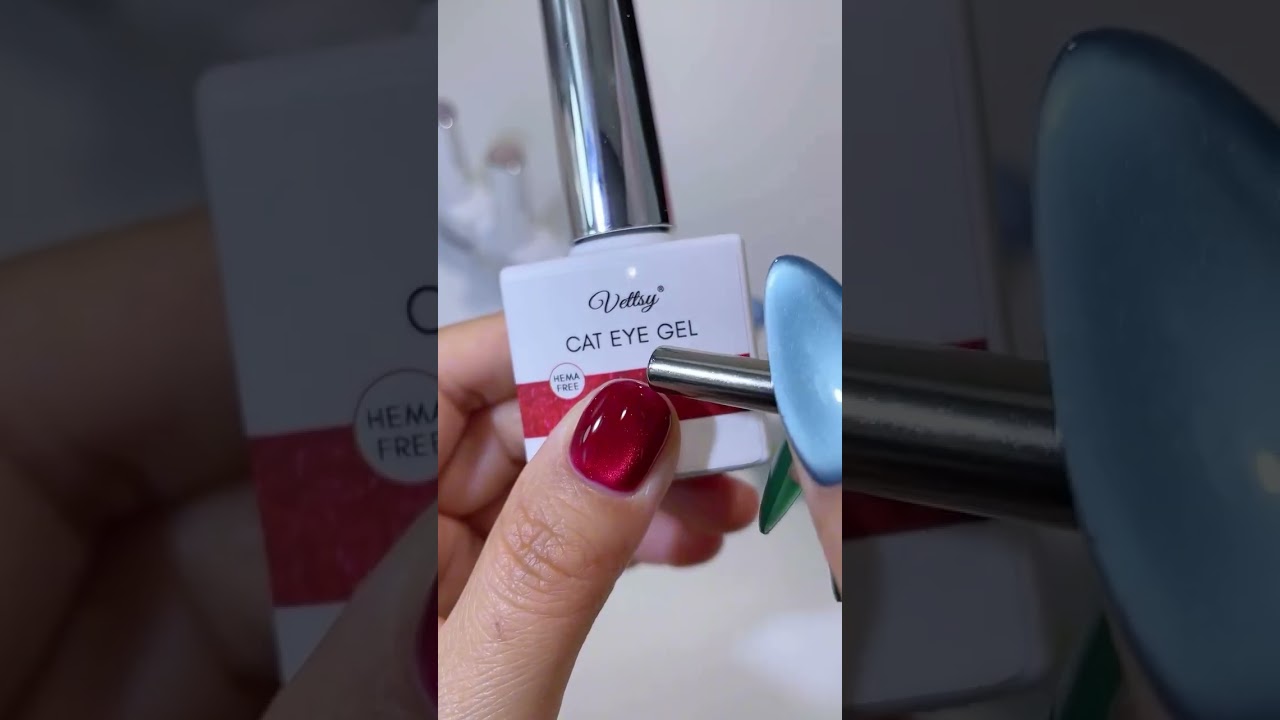 Vettsy New Hema Free Cat Eye Gel Set Jewel Tones Color Swatch