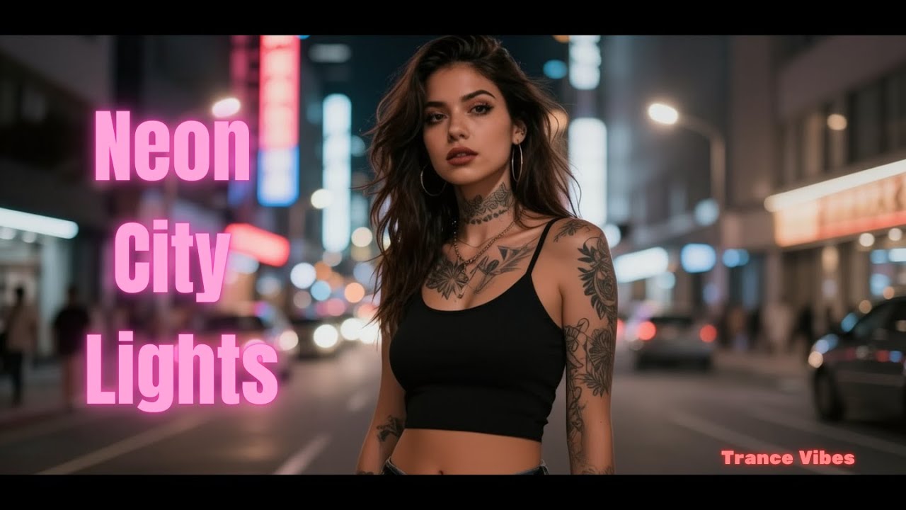 Trance Vibes - Neon City Lights (Original Video) 4K | Uplifting Trance | Female Vocal Trance 2026 |