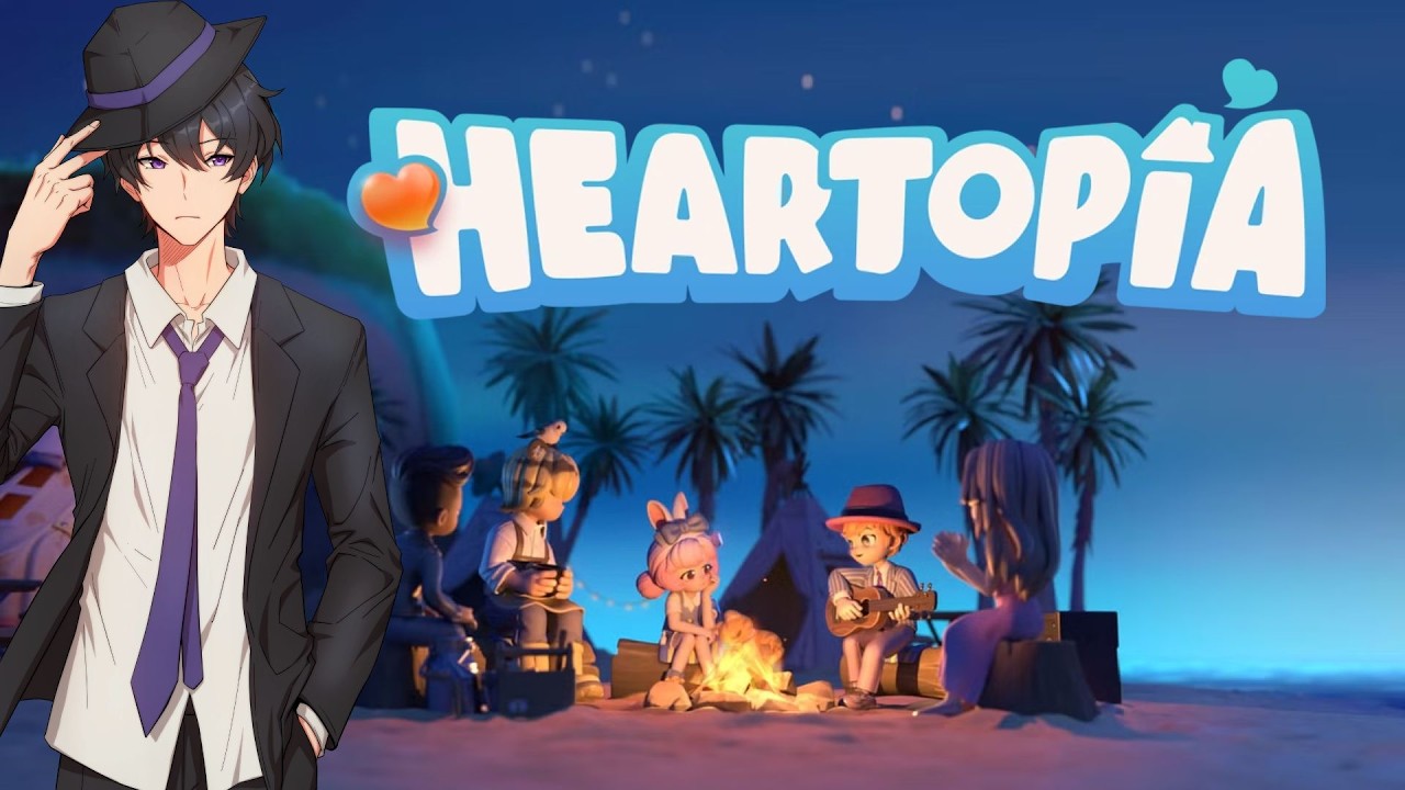 Heartopia Chill Bareng! Explorasi, mancing bareng, jalan-jalan || 💖 VTuber LIVE  #heartopia #vtuber