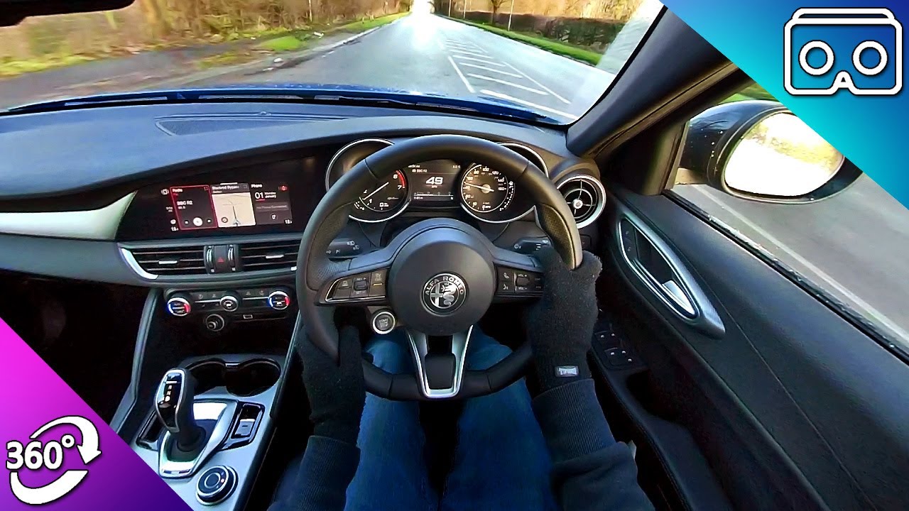 360 VR  |  Alfa Romeo Giulia (2023)  |  360 VR Test Drive