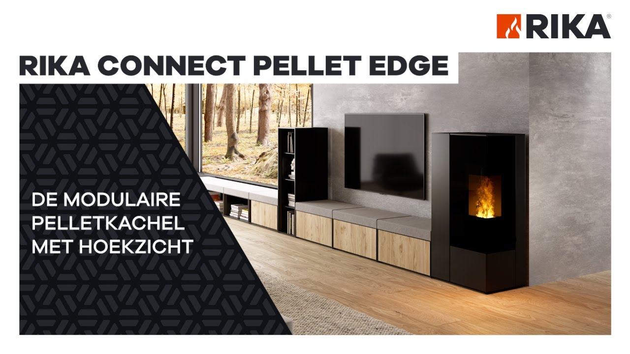 CONNECT PELLET EDGE - Modulaire pelletkachel voor individuele behoeften | NL