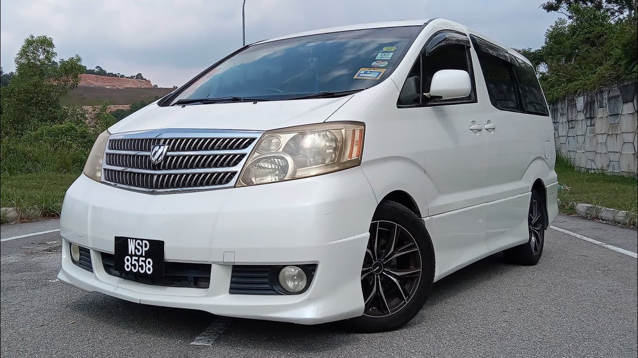 [25] Toyota Alphard ANH10 2003 short review