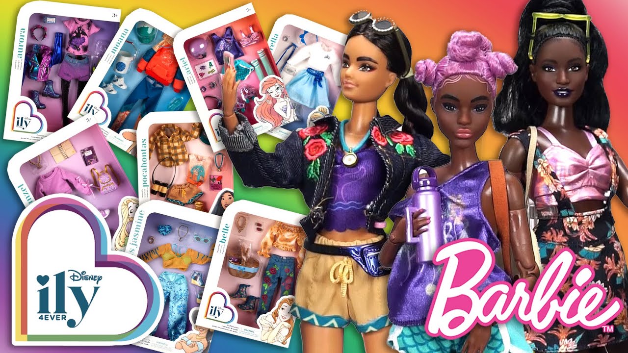 SI PUÒ FARE? Provo con voi! Vestiti Disney ILY4ever su BARBIE Petite, Classic, Curvy! ToysExpression