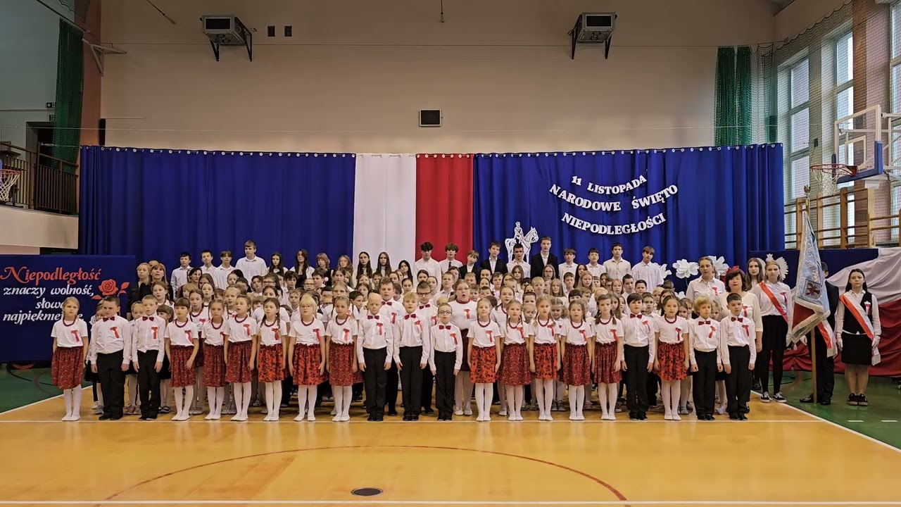 Szkoła Do Hymnu - Narodowe Święto Niepodległości - ZSP Gierałtowice 