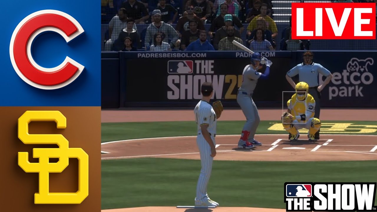🔴 LIVE : Chicago Cubs vs San Diego Padres | March 6th Spring Training | MLB THE SHOW 25