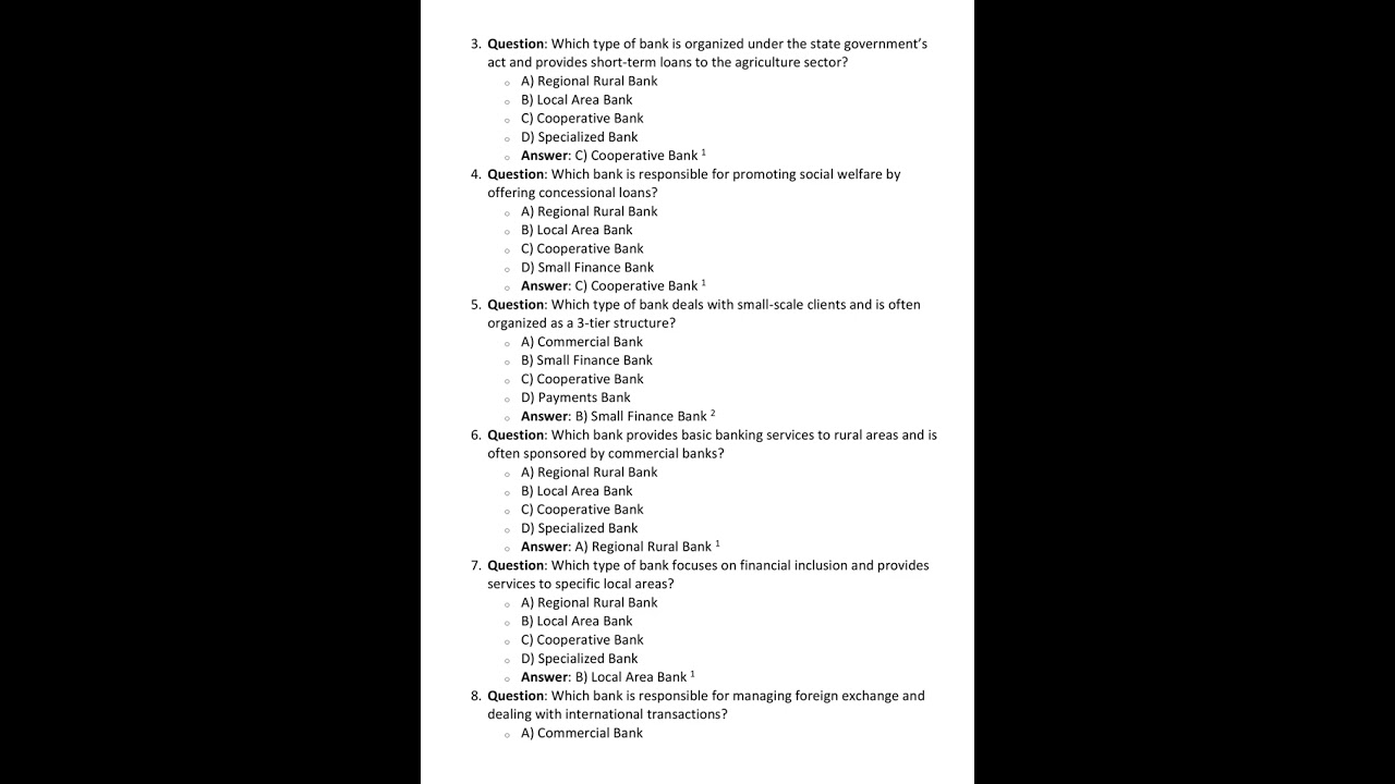 UGC NET JUNE 2024 | UNIT 7 BANKING AND FINANCIAL INSTITUTIONS | QUIZ 01 