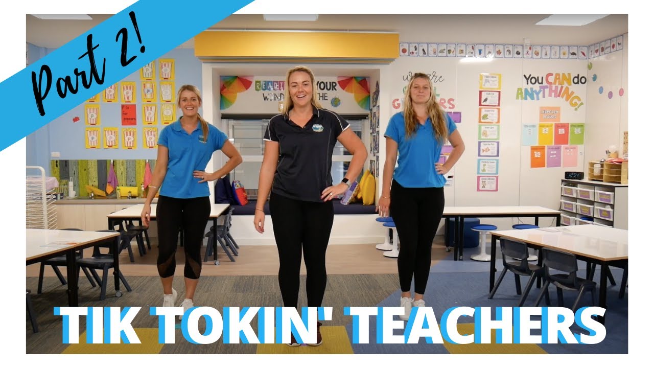 Girls just wanna have fun 'Tik Tok' inspired dance by Mrs Lythall, Miss Tancred and Mrs Cooper-R