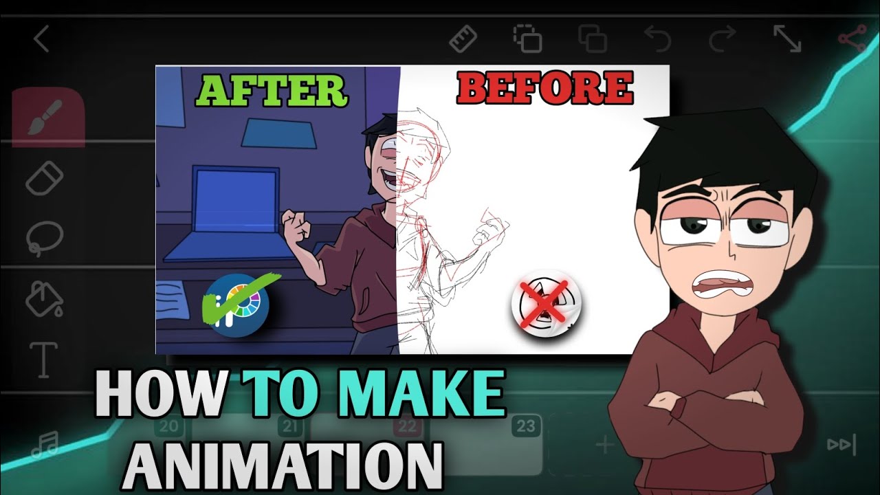 How to start making Animation videos || Mobile 📱 @Ziya_Animation hindi tutorial 