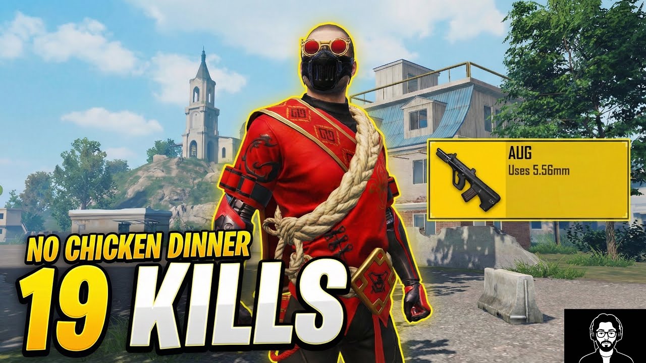 19 KILLS… AND STILL NO CHICKEN DINNER 😭 | PUBG Mobile AUG Domination