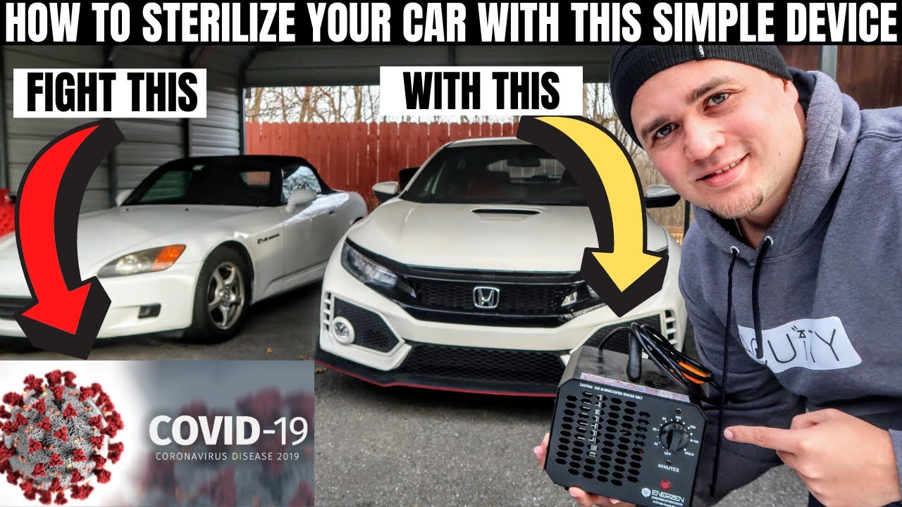 Defense AGAINST Coronavirus (Covid19)! How to Sterilize YOUR CAR with this Simple Device