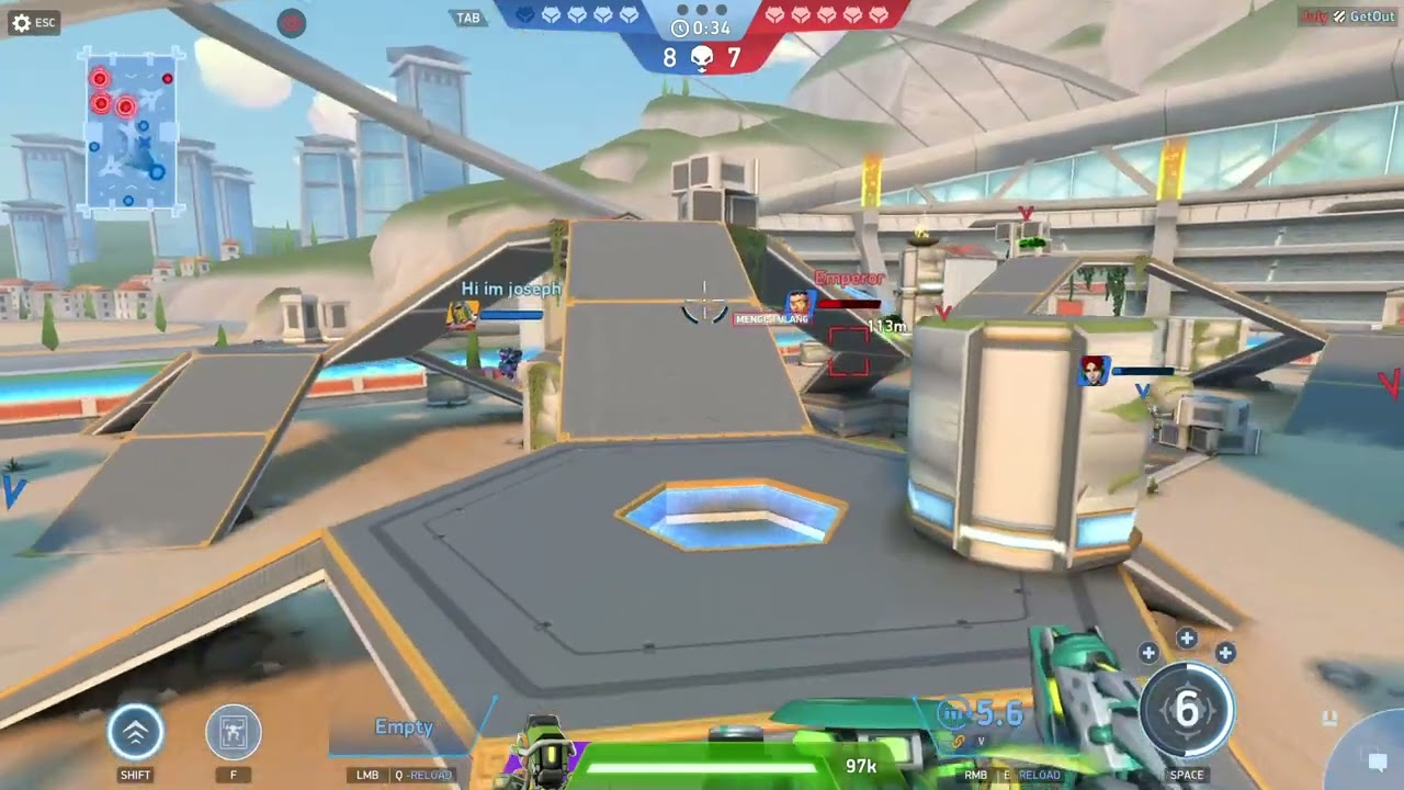 Mech Arena pakai SALVOR udah aku bantu helath lo #mecharena #gaming #midgame #volti #seeker #nomad