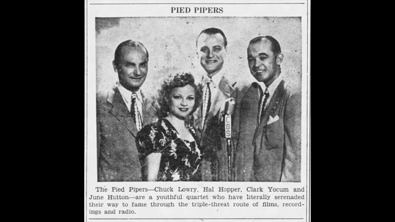 Coquette - Pied Pipers (1945)