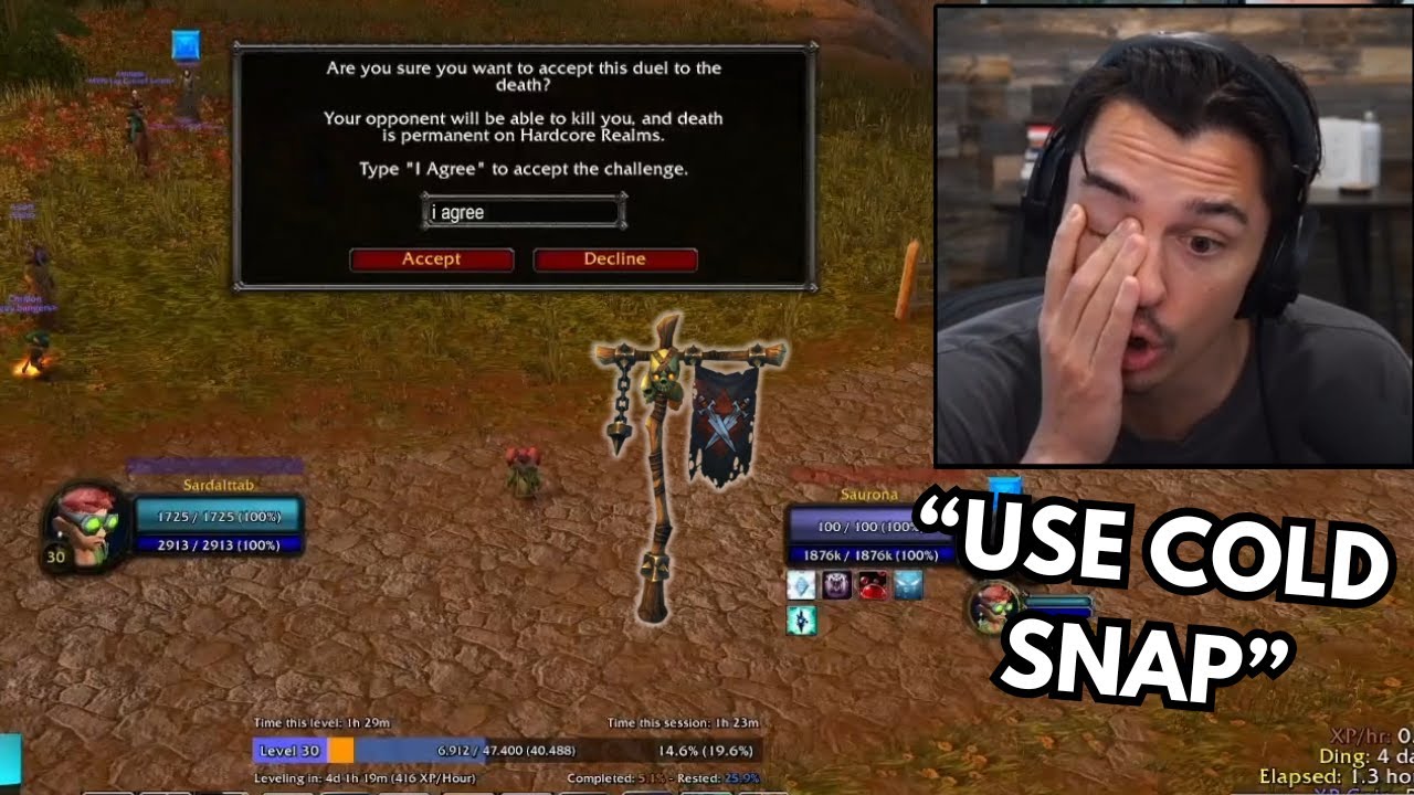 Mages first time ever doing a Mak'Gora...