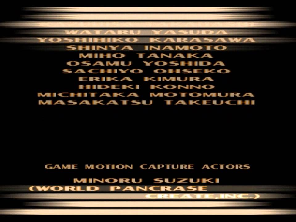 Tekken 3 - [Guide - 048. Crédits]