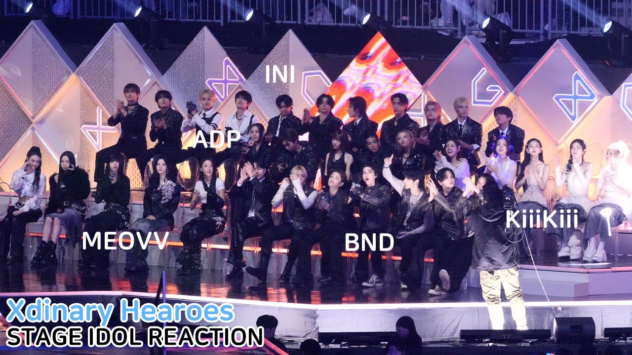 Xdinary Hearoes STAGE IDOL Reaction (ADP MEOVV BOYNEXTDOOR INI KiiiKiii 이찬원)