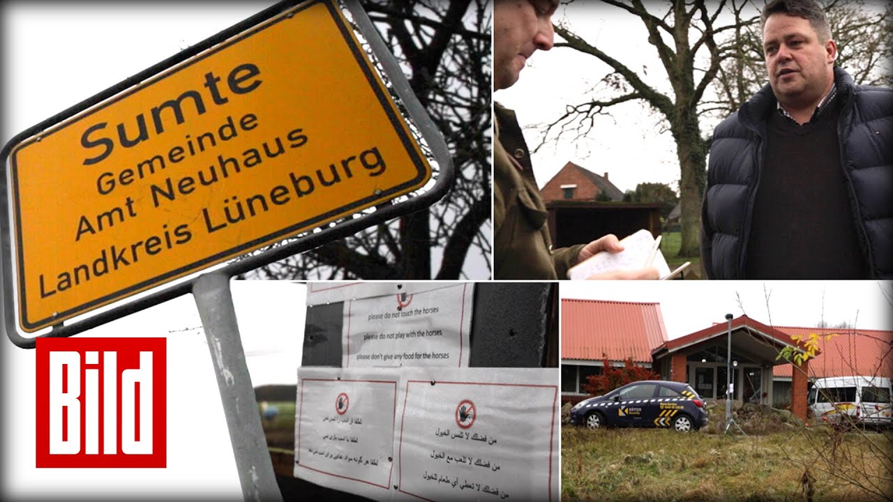 600 Flüchtlinge in Sumte - BILD macht den Ortsbesuch
