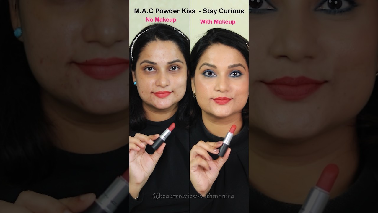 Day 5 💋 MAC Lipstick Try-On | Stay Curious & Mandarin O Swatches ✨