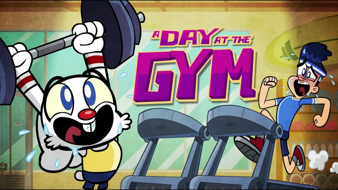 A Day at the Gym - Harry and Bunnie (Full Episode)