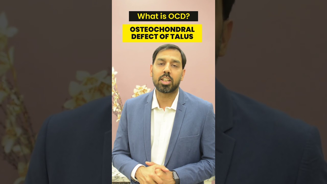 OCD क्या होता है ? Osteochondral Defect of Talus in Hindi - Dr Rahul Upadhyay #shorts #anklepain