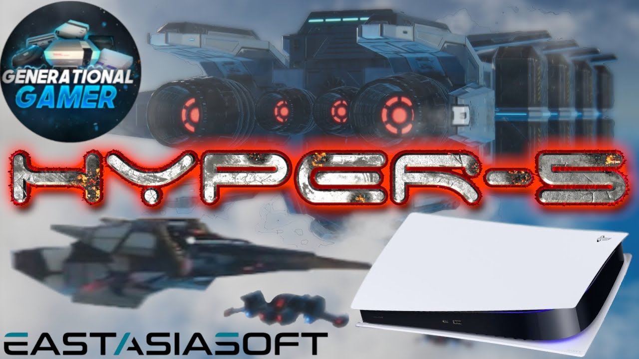 Hyper-5, a new Shoot'em Up for PS5 Gameplay - No Commentary