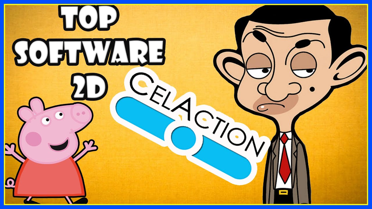 TOP SOFTWARE ANIMAÇÃO 2D-CELACTION2D