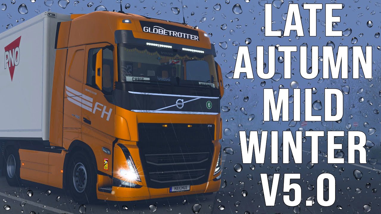 ETS2 1.46 NEW Late Autumn/Mild Winter v5.0 I ProMods 2.63 [2279] EURO TRUCK SIMULATOR 2