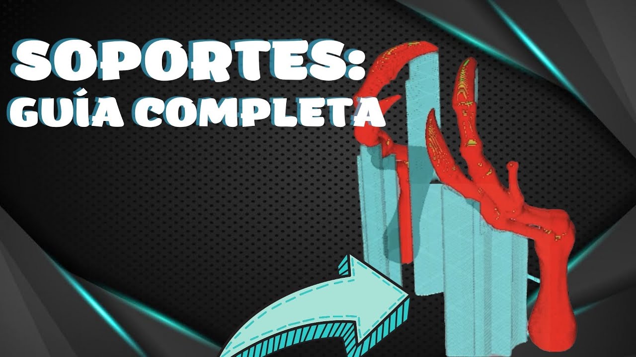 SOPORTES🗼 Los parámetros MÁS IMPORTANTES | Impresión 3D
