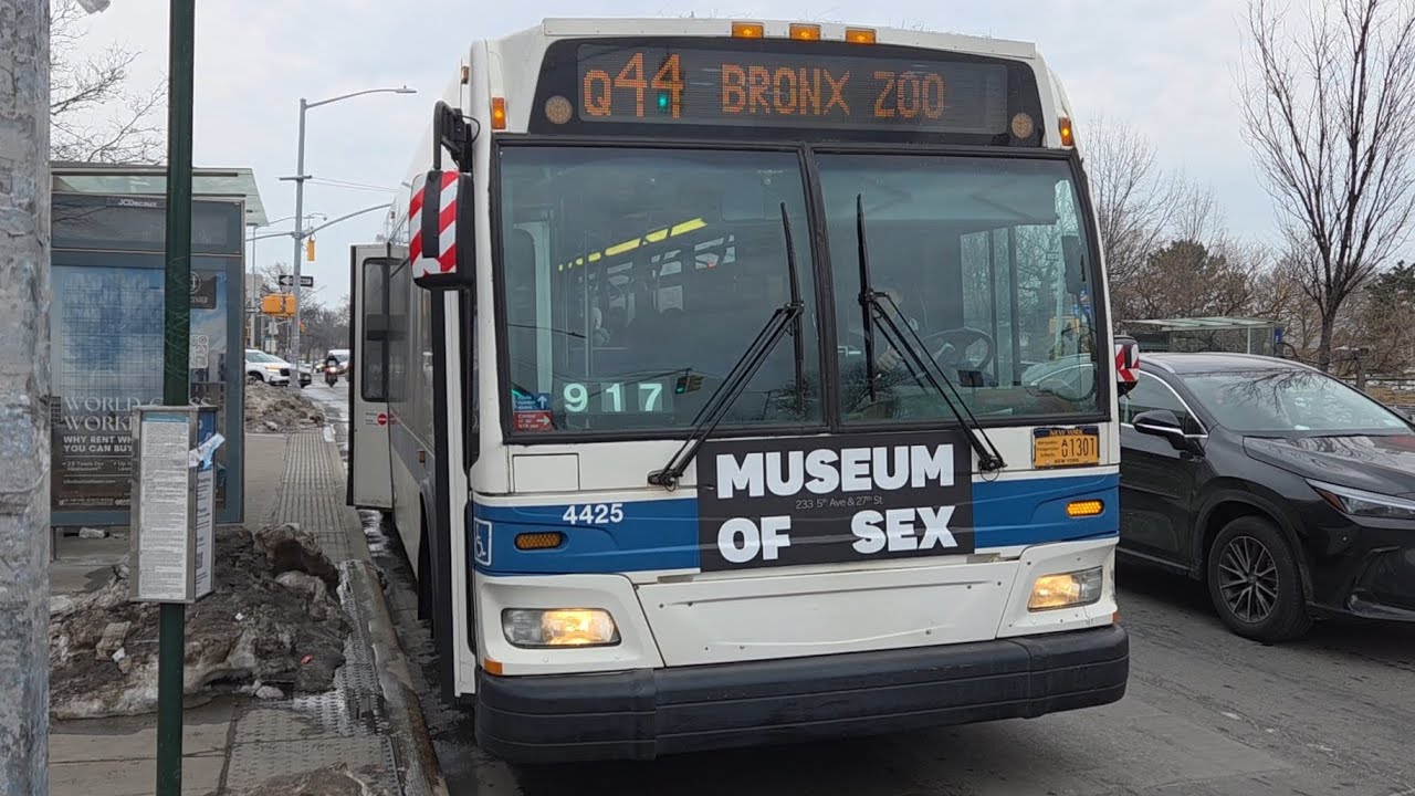 MTA NYCT: 2009-2010 Orion VII NG HEVs #4380, #4388, #4425, #4670 on the Q44-SBS