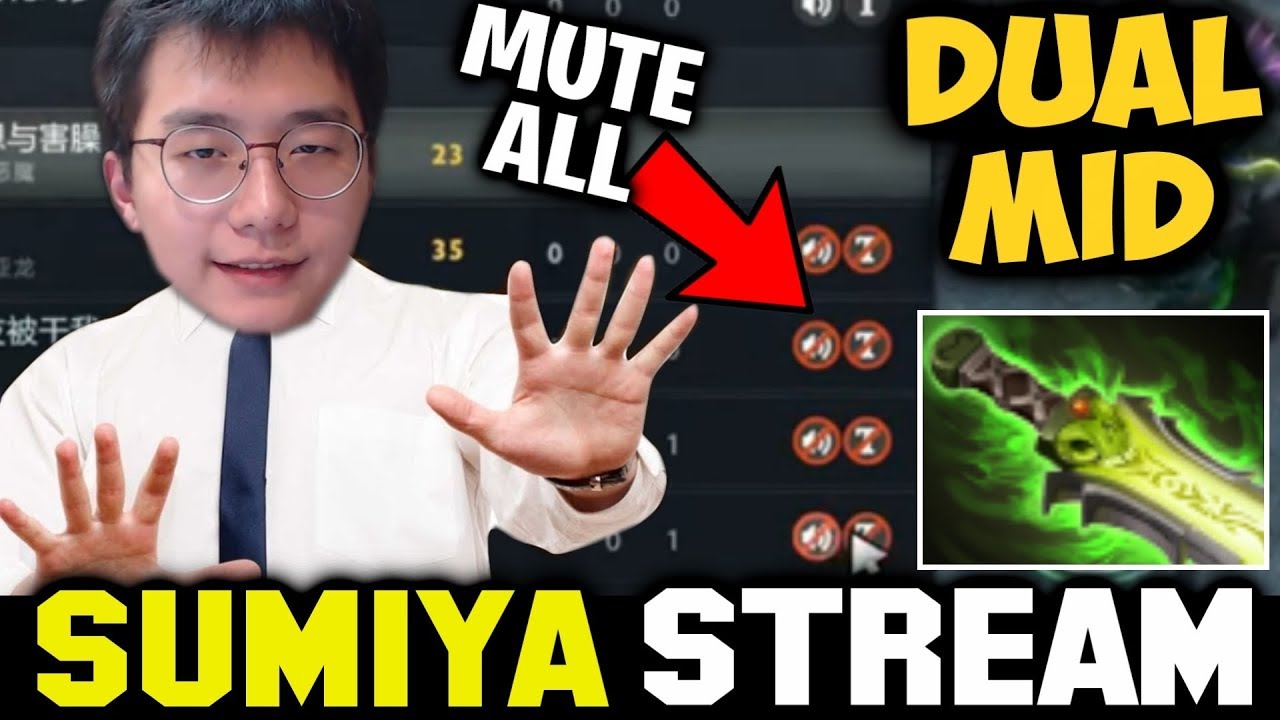 MUTE ALL & DUAL MID! Ethereal Deadly Burst | Sumiya Invoker Stream Moment #1341
