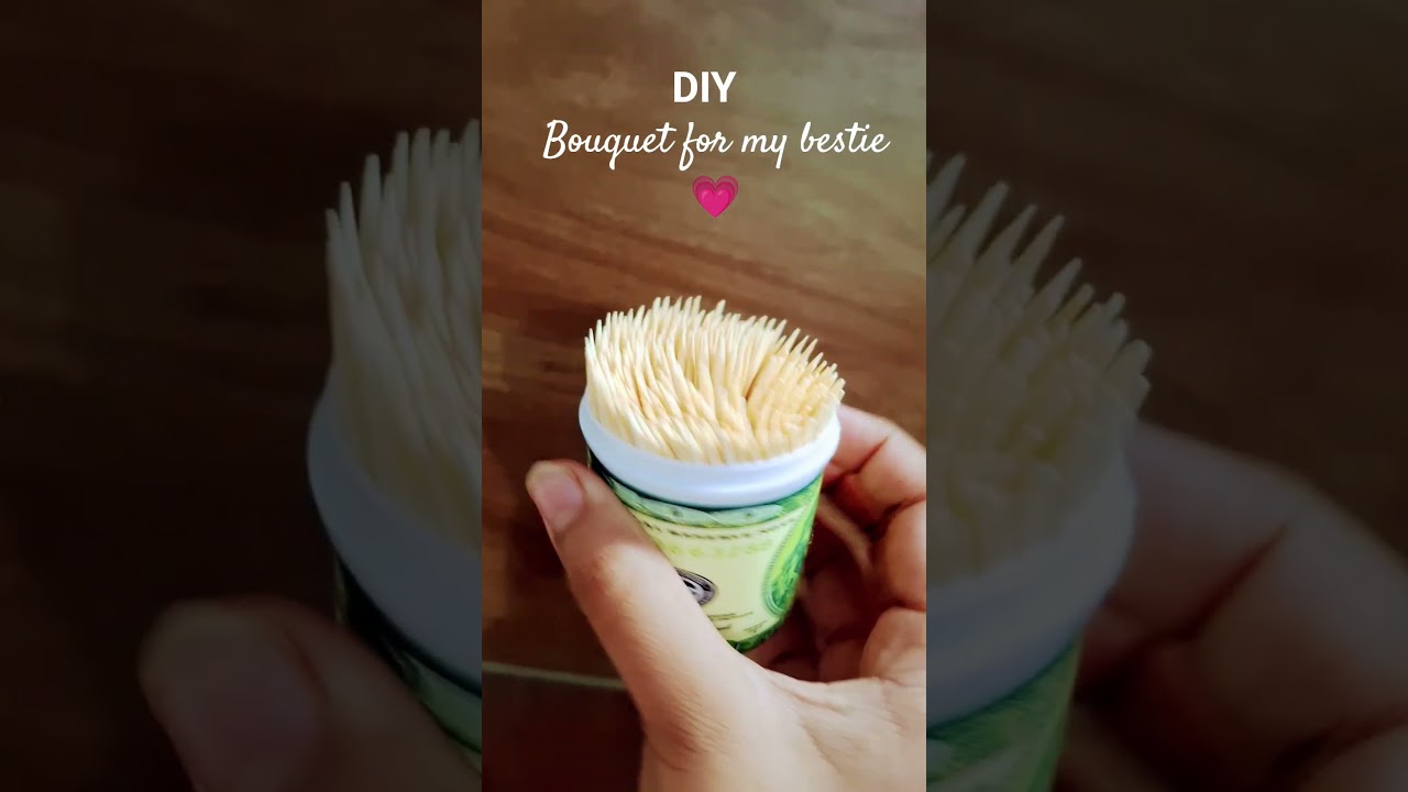 DIY bouquet for my bestie 💗✨️🫶💫💖 