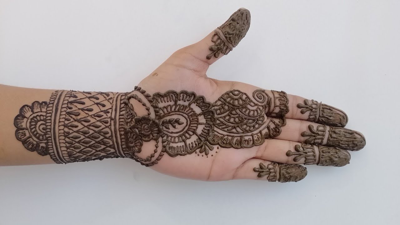 Beautiful front hand mehndi design for you 🥰. #viralvideo #foryou #mehndidesign #henna #hennadesign