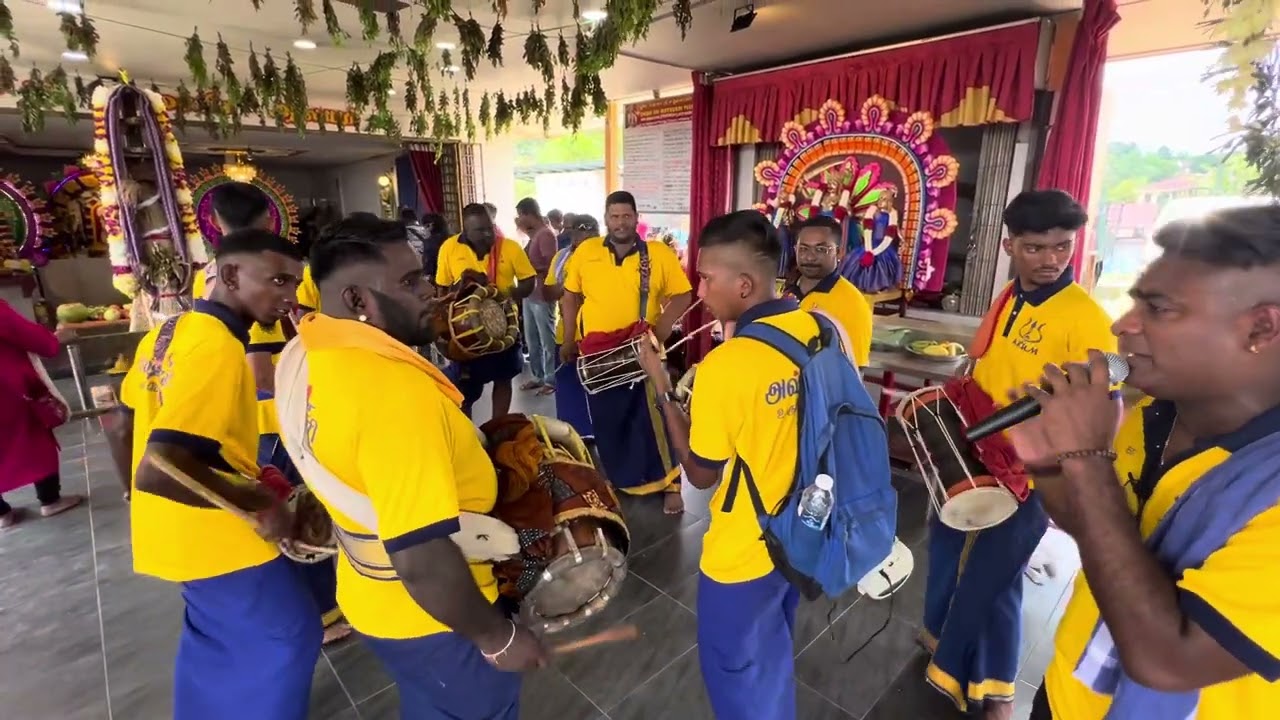 Astha Kali Urumi Melam Vasipu @ Jelapang Madurai Veeran Temple Thiruvilla 2024 - Part 5