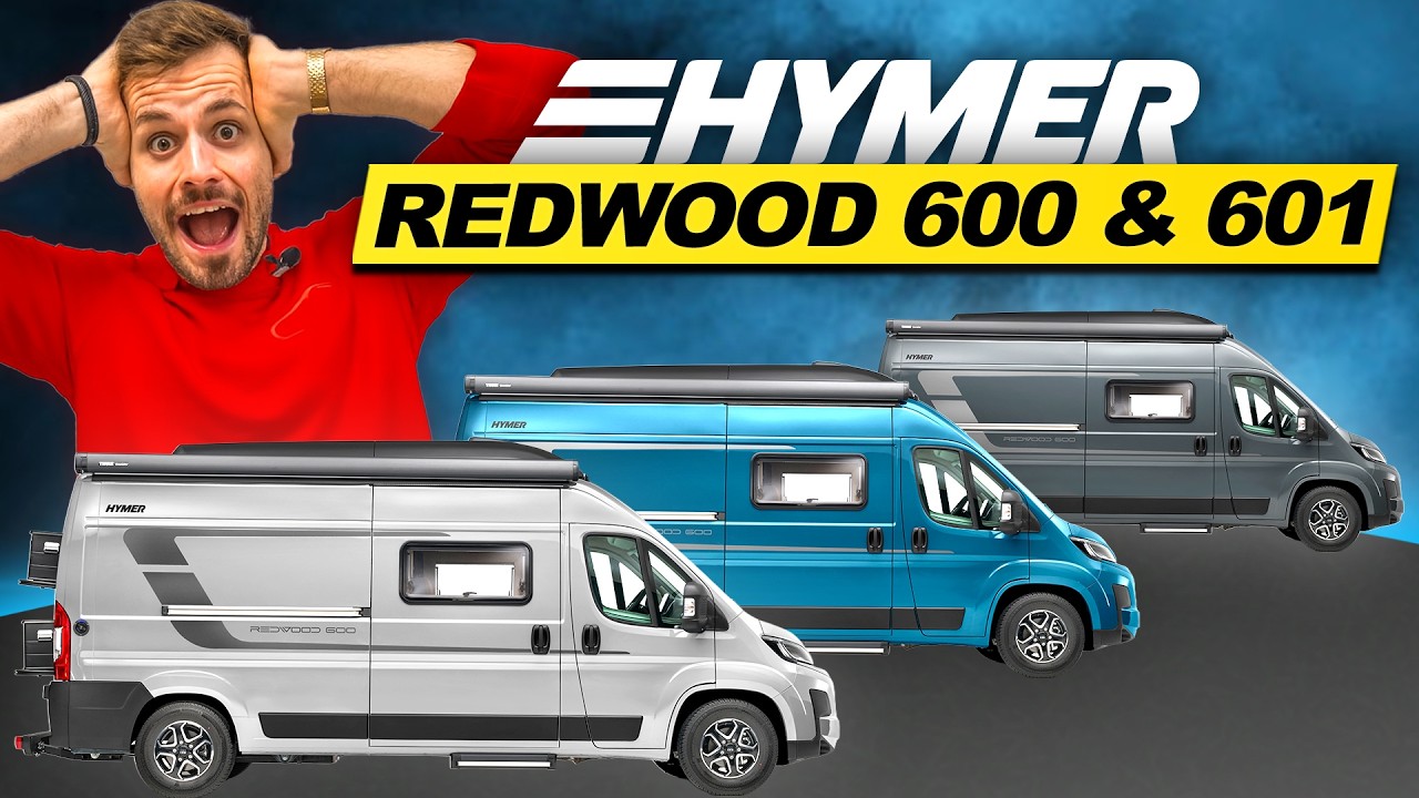 Schönster Campervan der Branche! Hymer Redwood 600 & 601| Trail, Sport & Explorer
