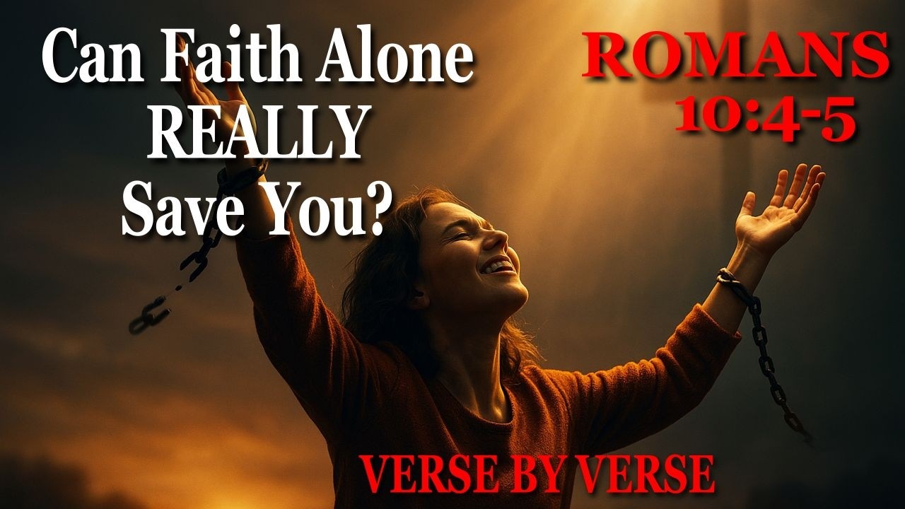 Faith, Not Works, Is What Saves You: Here's Why | Romans 10:4–5