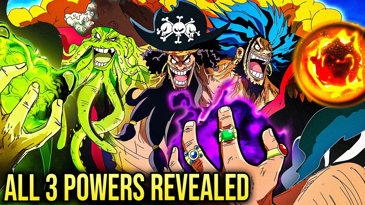 Blackbeard&rsquo;s TRUE Identity & 3 Devil Fruit Powers REVEALED - Davy D. Jones & Xebec's Son Explained