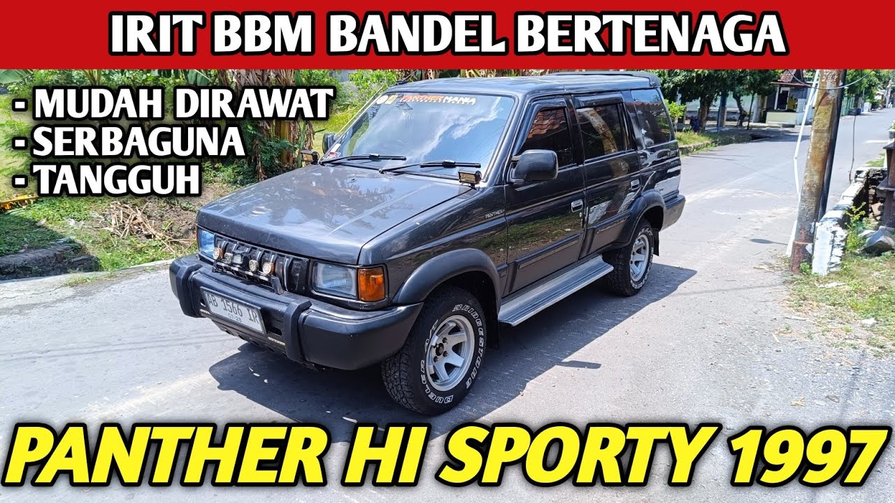 ISUZU PANTHER HI SPORTY 1997 IRIT BBM SERBAGUNA BANYAK KELEBIHAN
