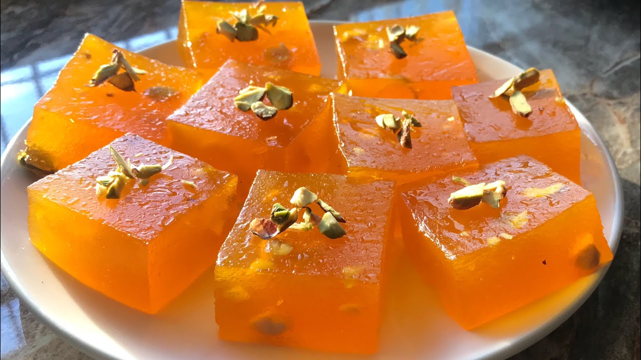 Custard powder halwa recipe/corn flour halwa recipe