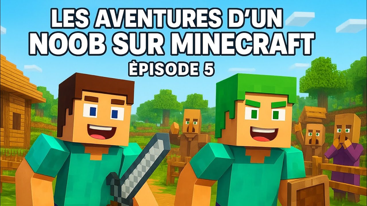 Les aventures d’un Noob sur Minecraft (épisode5)
