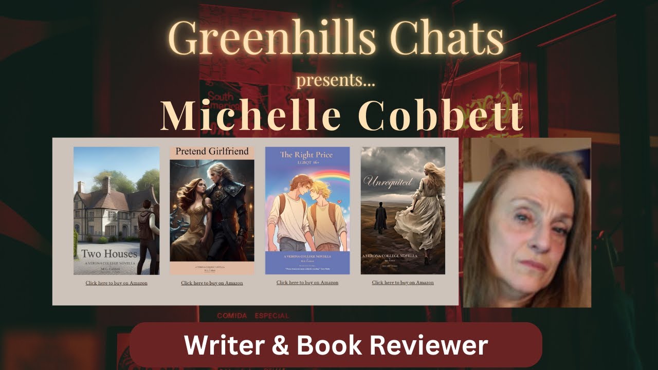 Another great chat with Michelle Garcia-Cobbett - this time focussing on her own writing...