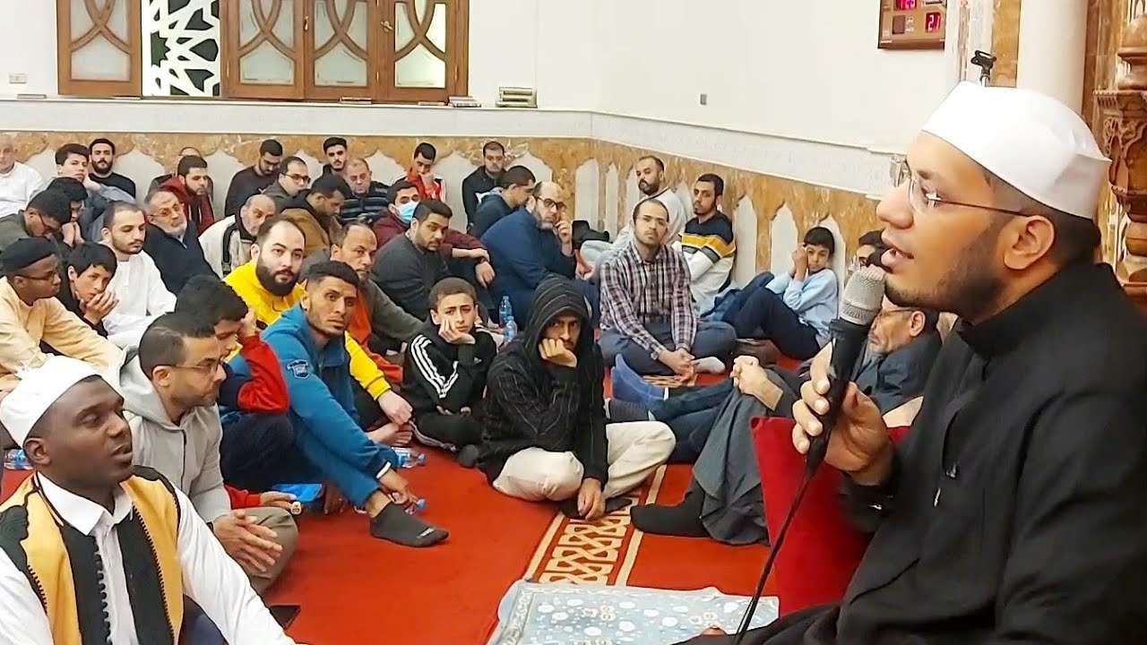 خاطرة التراويح ١٣🎙أتدري فيما يتناطحان ⁉️ الشيخ مصطفى الحاروني 🕌 مسجد الجوهرة بالمنصورة