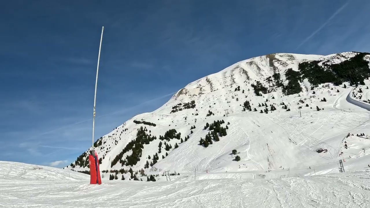 Alpe D'Huez: The blue Gentaines, a technical but good run at Signal de L'Homme and Col de Maronne
