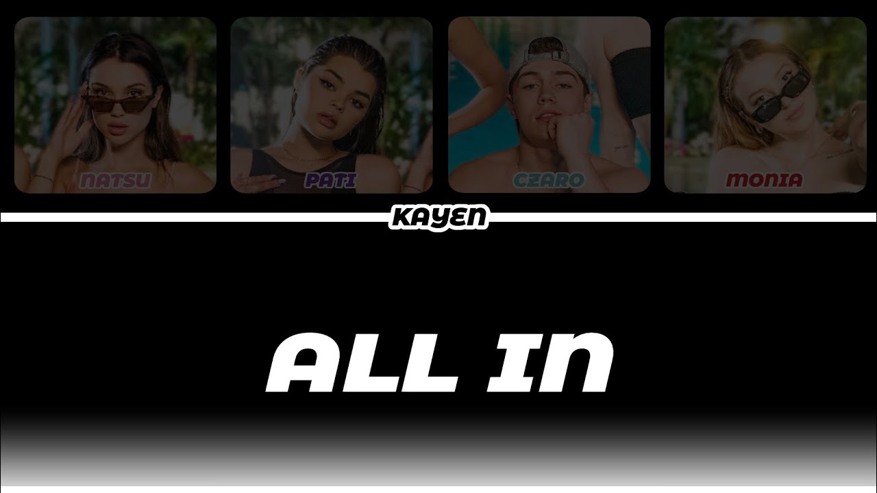 TEAM X - ALL IN (tekst)