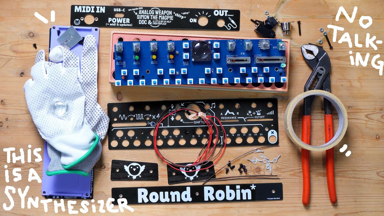 Building A Round Robin Synthesizer From Start To Finish (no talking)