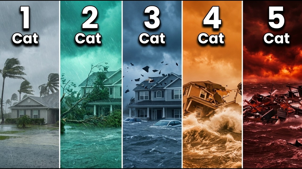 The 5 Categories of Hurricanes Explained