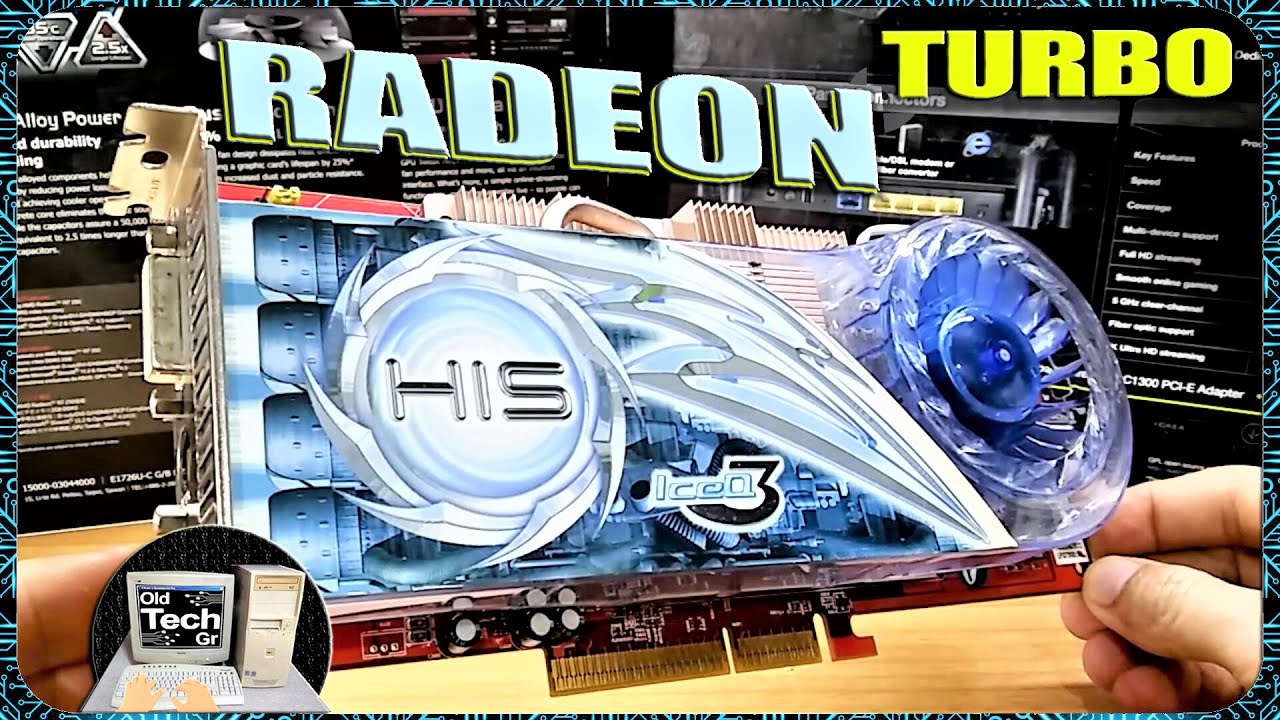 HIS Radeon X1950 PRO 512MB IceQ3 Turbo AGP 8x GPU Graphics Card
