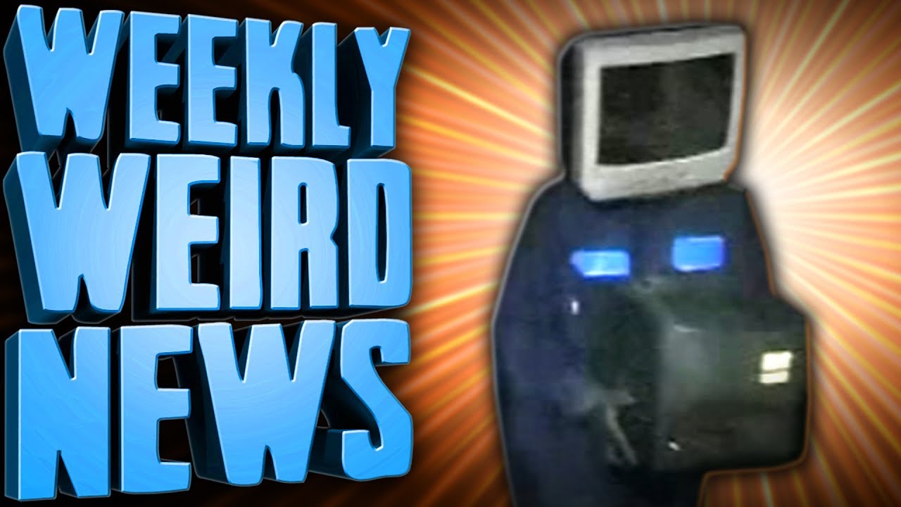TV Head Man Leaves 52 Old TVs on Doorsteps. WHY? - Weekly Weird News